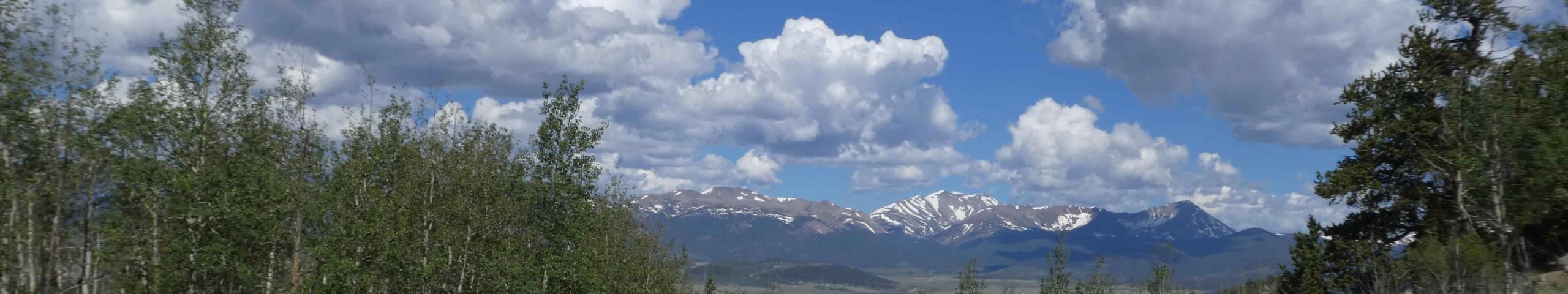 South Park Mosquito Range photo of kenosha pass and aspens in fall
