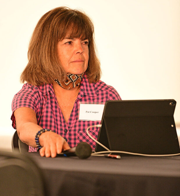 Pat Cooper at the 2021 CoNPS Annual Conference