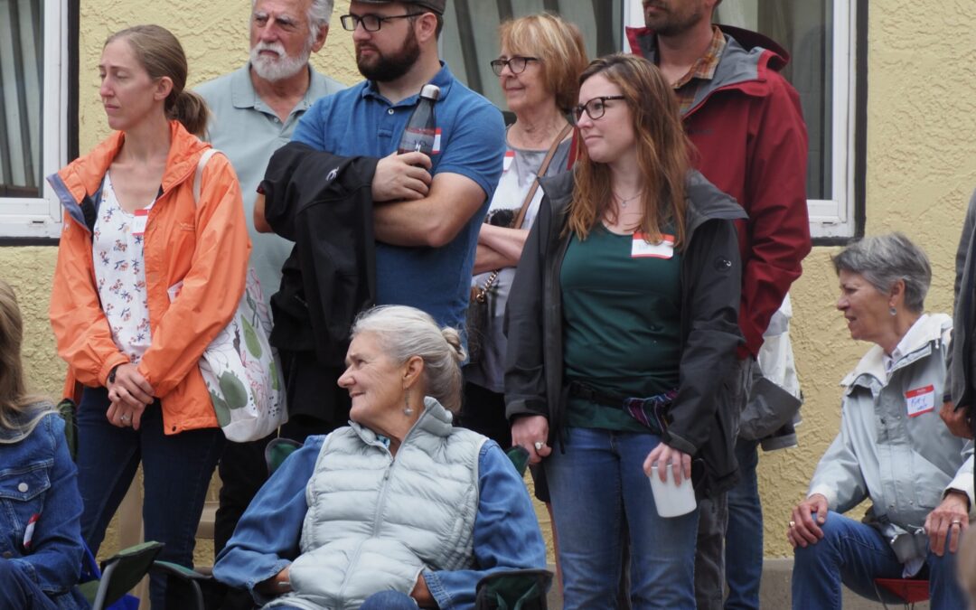 listeners at native plant summit